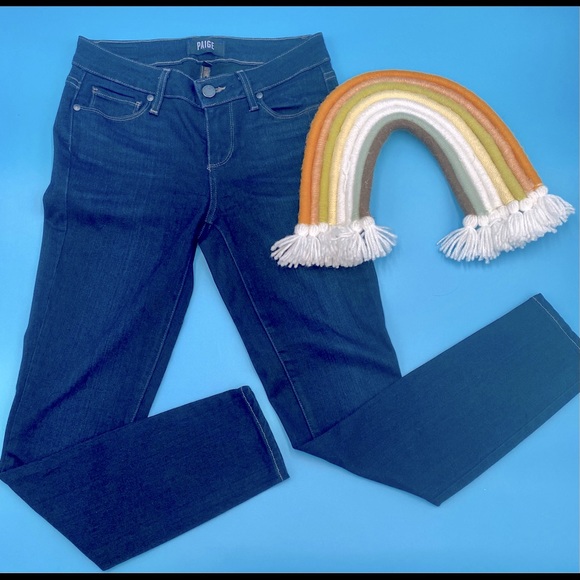 VGC nearly new Paige verdugo ankle Jeans size 26 - Picture 1 of 7
